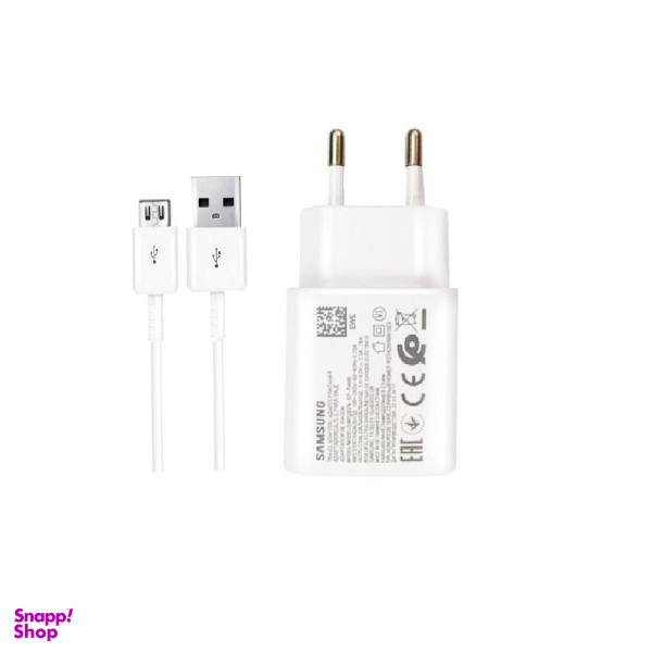شارژر دیواری مدل EP-TA600 به همراه کابل تبدیل microUSB غیر اصل