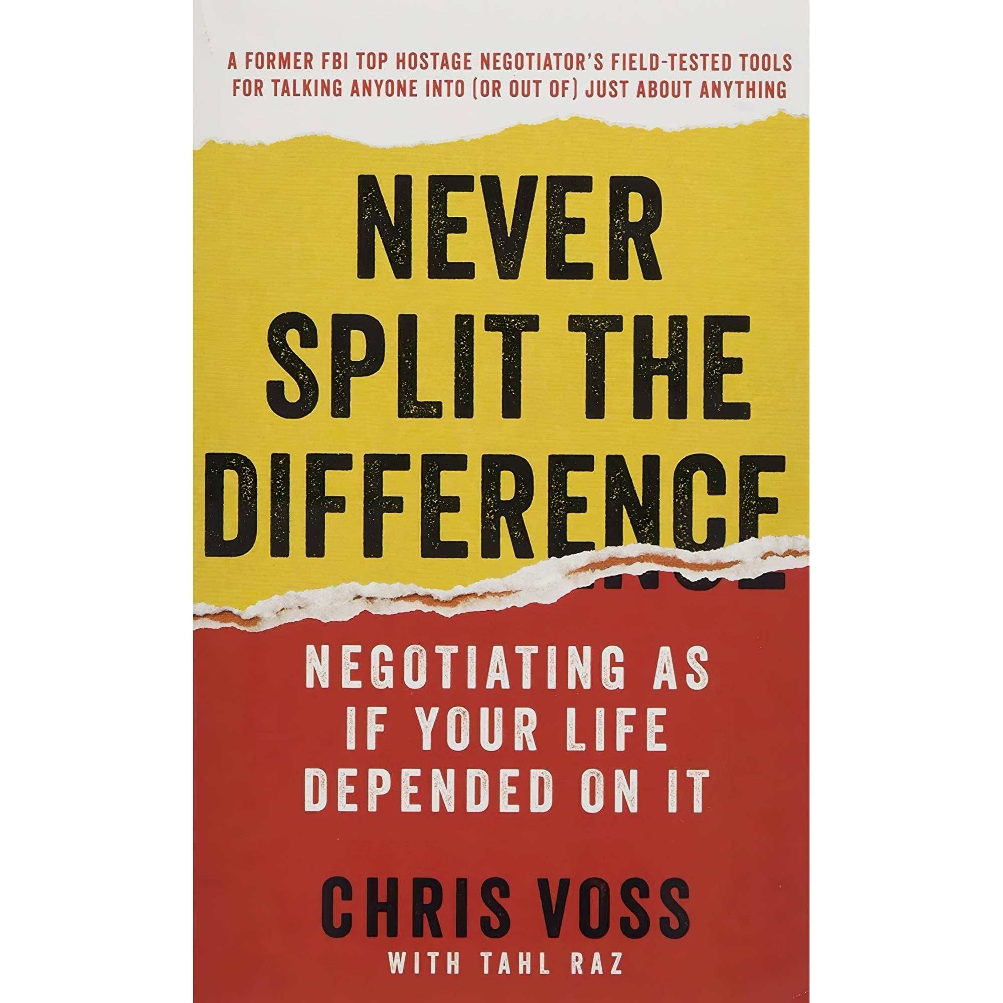 کتاب زبان اصلی Never Split the Difference Negotiating As If Your Life Depended O