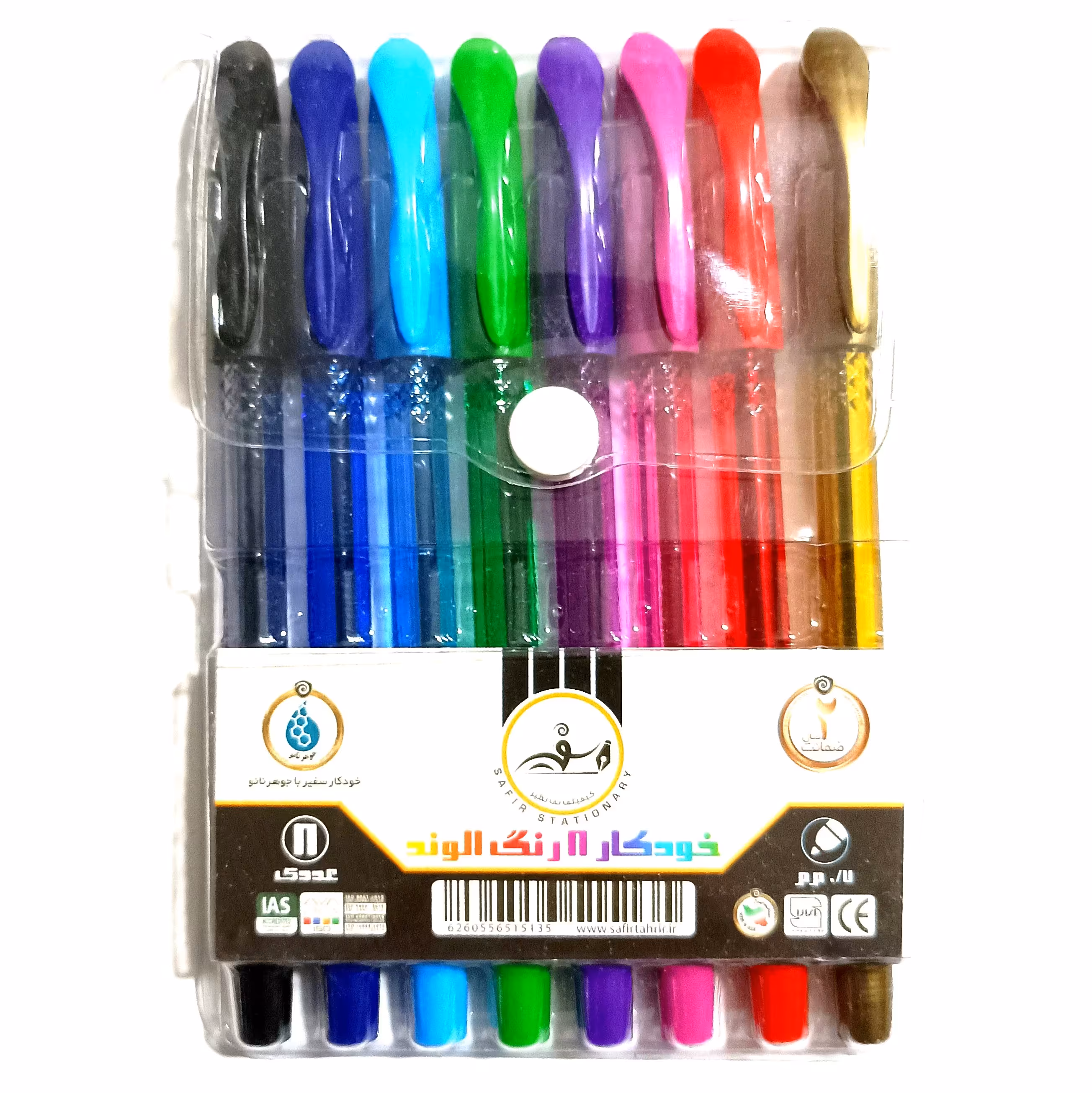 خودکار 8  هشت رنگ الوند نوک 07