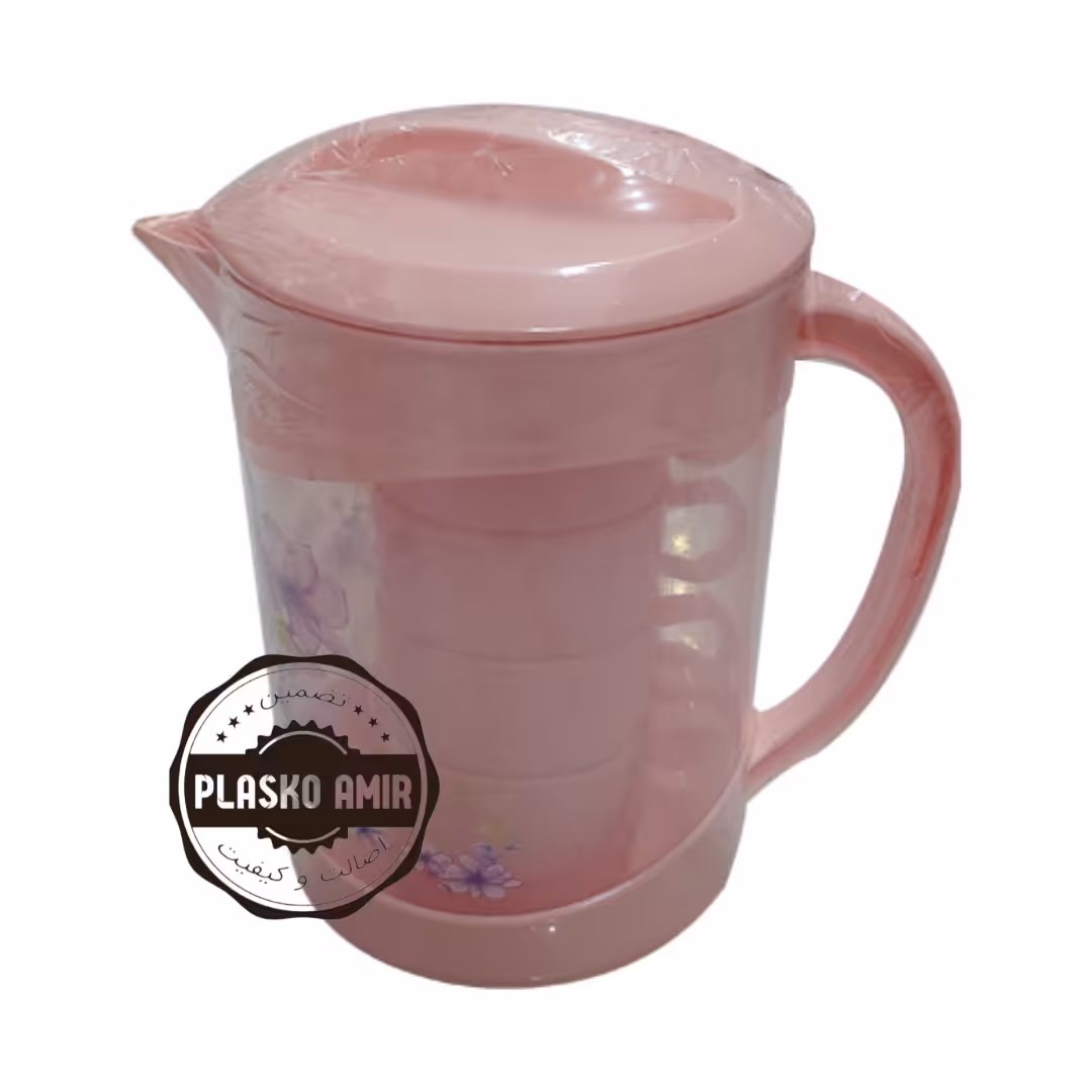 پارچ و لیوان آکواریوم کوچک

