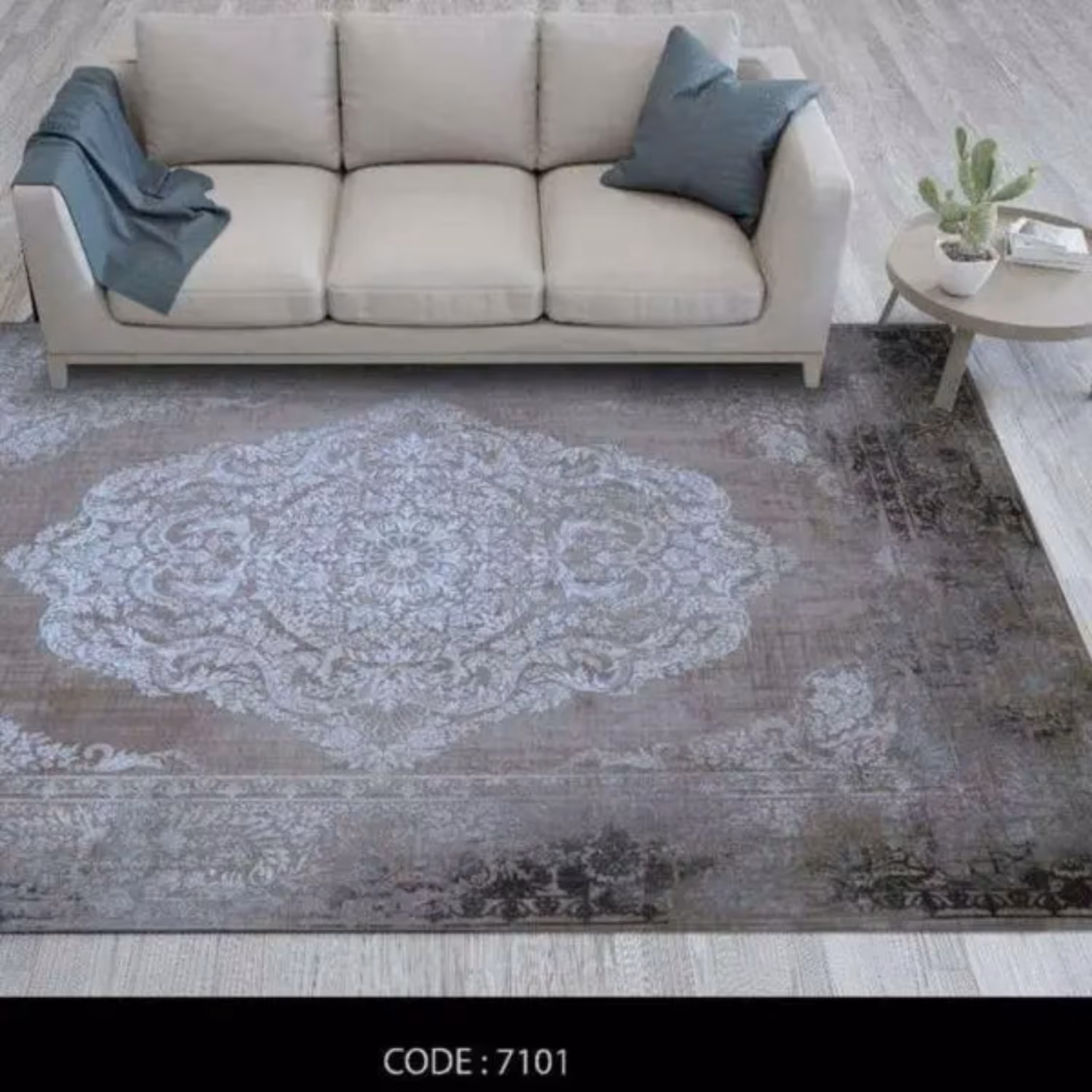 روفرشی کشدار راشل مخمل- طرح 7101در ابعاد12 متری