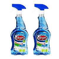 اسپری شیشه پاک کن هگزان مدل Blue حجم 500 میلی لیتر مجموعه 2 عددی
