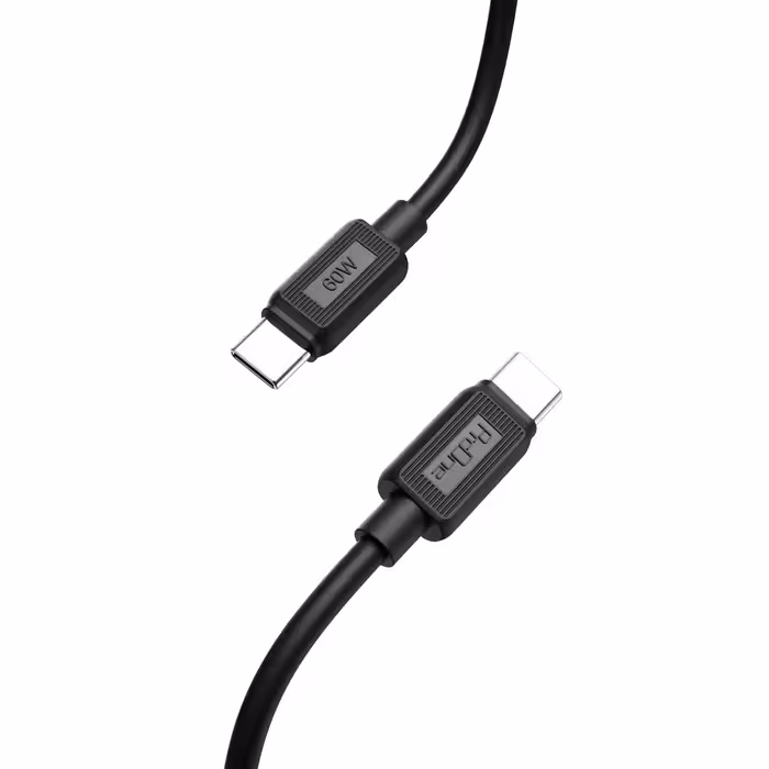 کابل شارژ سریع تایپ سی به تایپ سی 60 وات یک متری پرووان PCC127