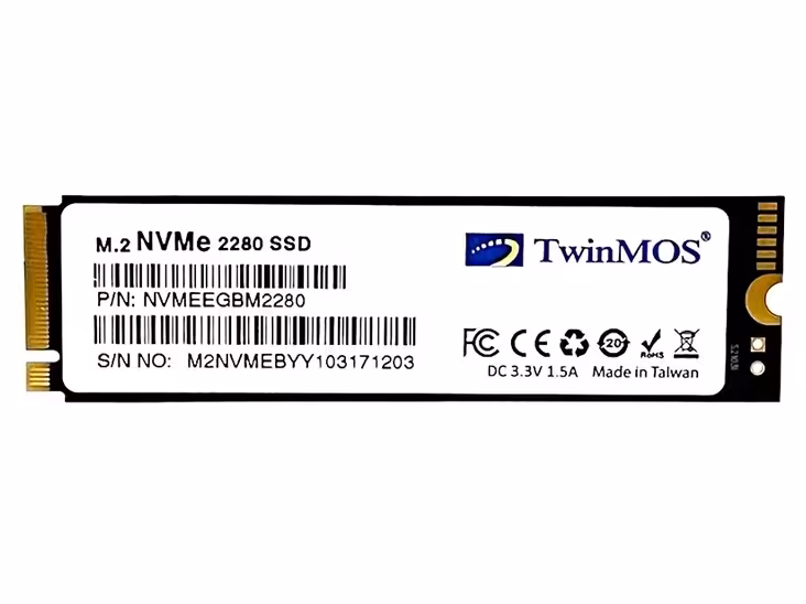حافظه SSD اینترنال توینموس PCIe M.2 2280 ظرفیت 1 ترابایت