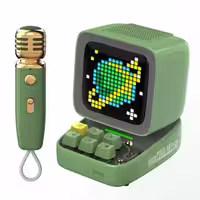 اسپیکر بلوتوثی قابل حمل دیووم مدل DITOO MIC Green