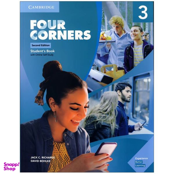 کتاب Four Corners 3 Second Edition اثر Jack C Richards Jack and Richard David Bohlke انتشارات cambridge