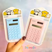 ماشین حساب پاستلی نوری | برند renzdo مدل KC-777