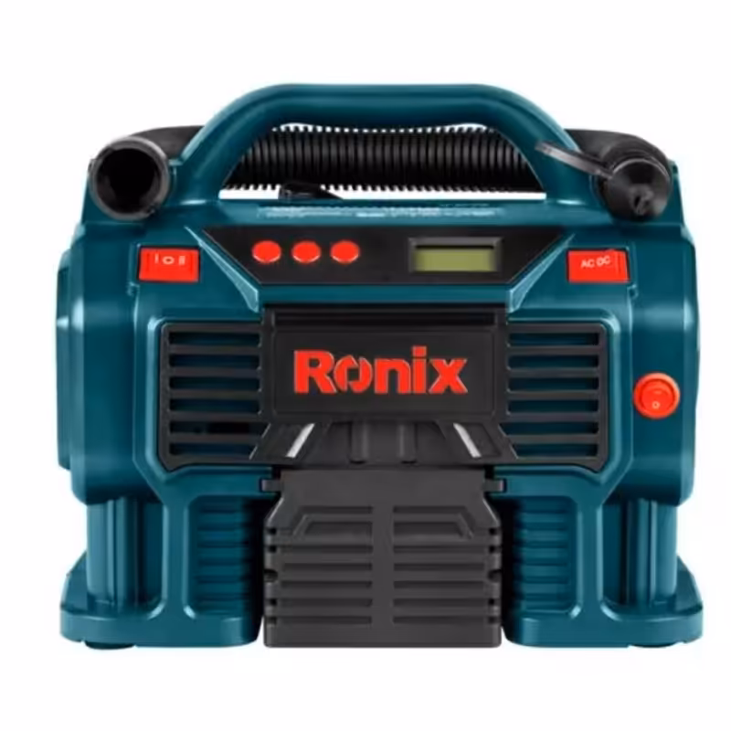 مینی کمپرسور 3 کاره فندکی و برق شهری رونیکس مدل 4261