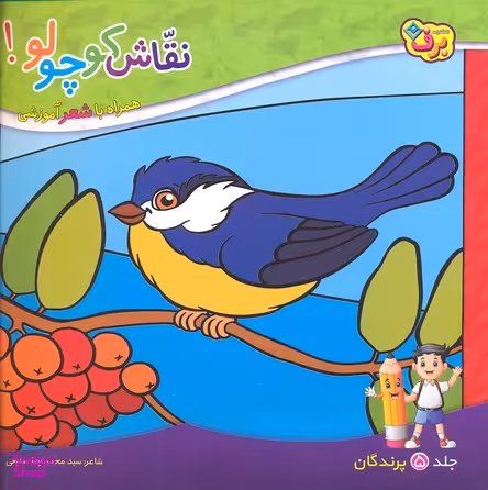 کتاب نقاش کوچولو 5 (پرندگان) اثر محمدرضا شفیعی انتشارات برف