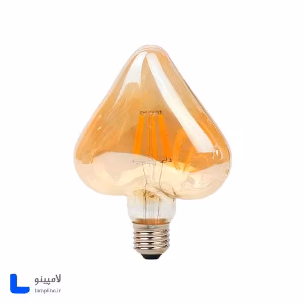 لامپ ادیسونی فیلامنتی 6 وات مدل قلب پارس اروند