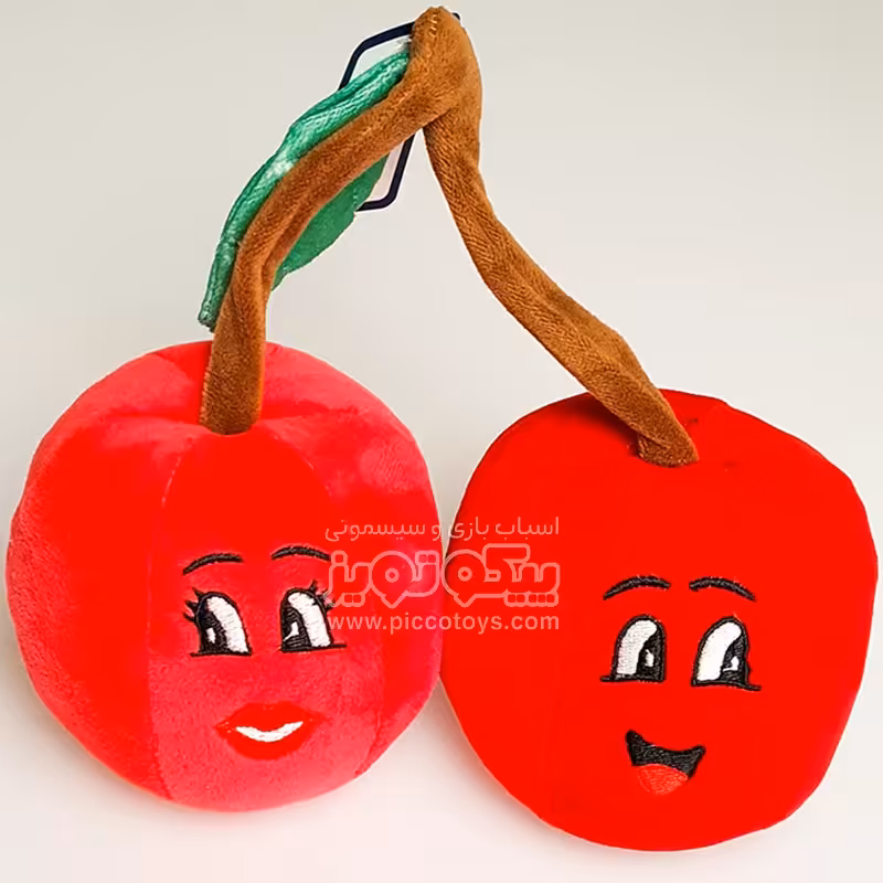 عروسک پولیشی میوه مدل آلبالو کد AF100228