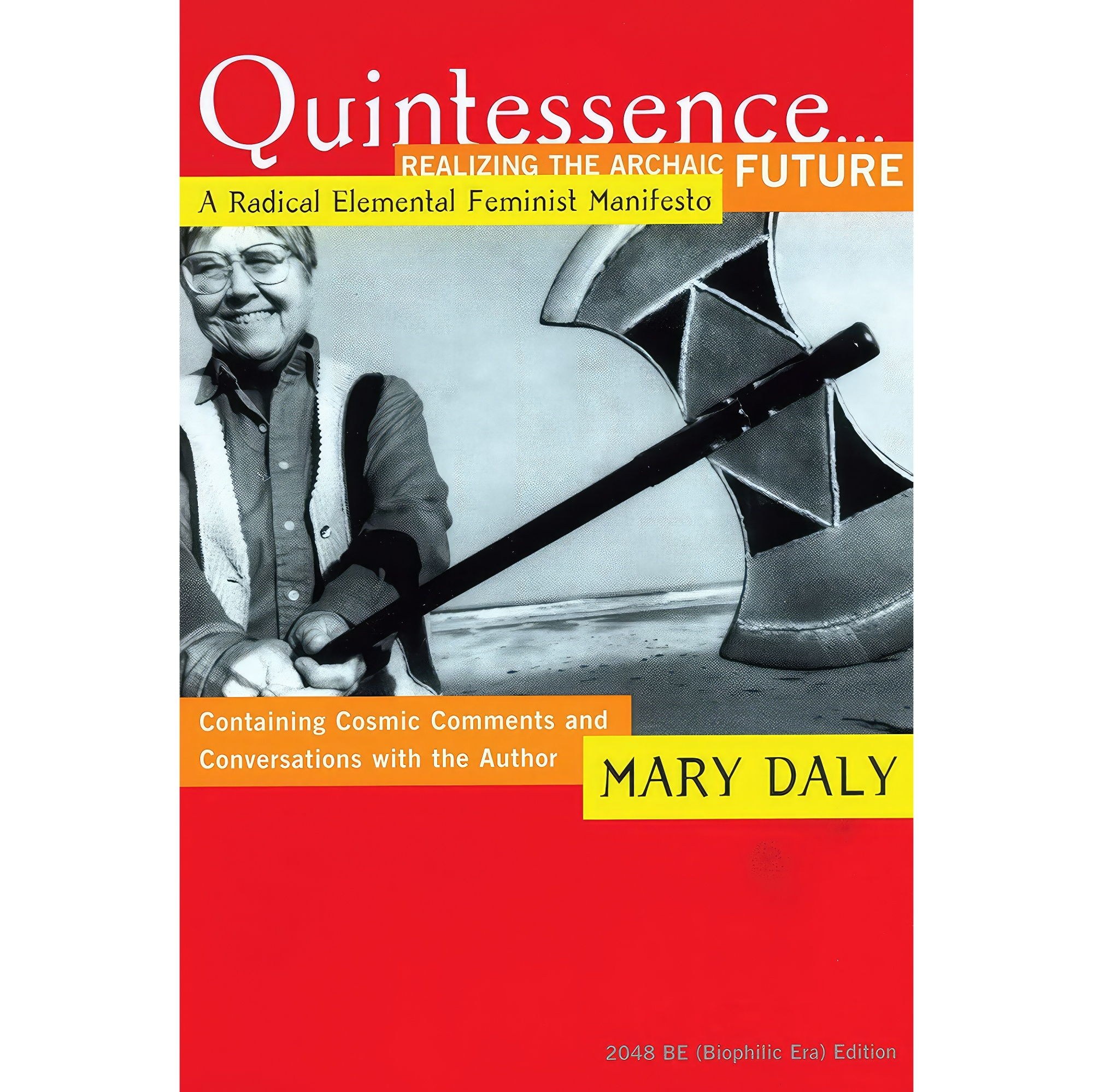 کتاب زبان اصلی QuintessenceRealizing the Archaic Future اثر Mary Daly