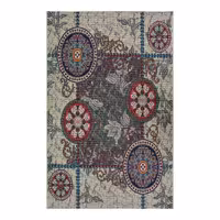 گلیم  (1.5-1)  طرح فلک   - در سایزهای مختلف (ارسال پس کرایه)