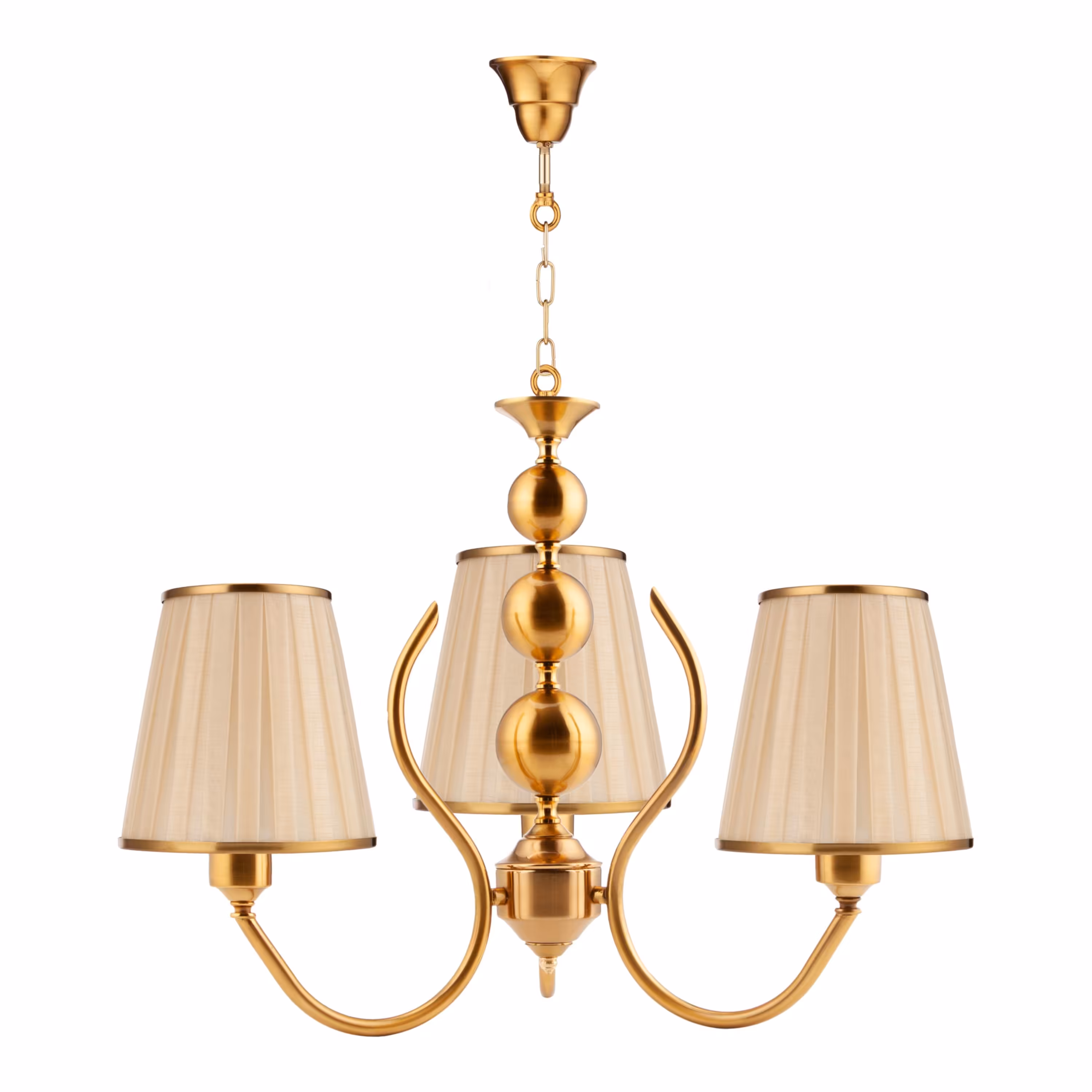 لوستر 3 شعله زیمادر مدل ابشار کد ZD-02