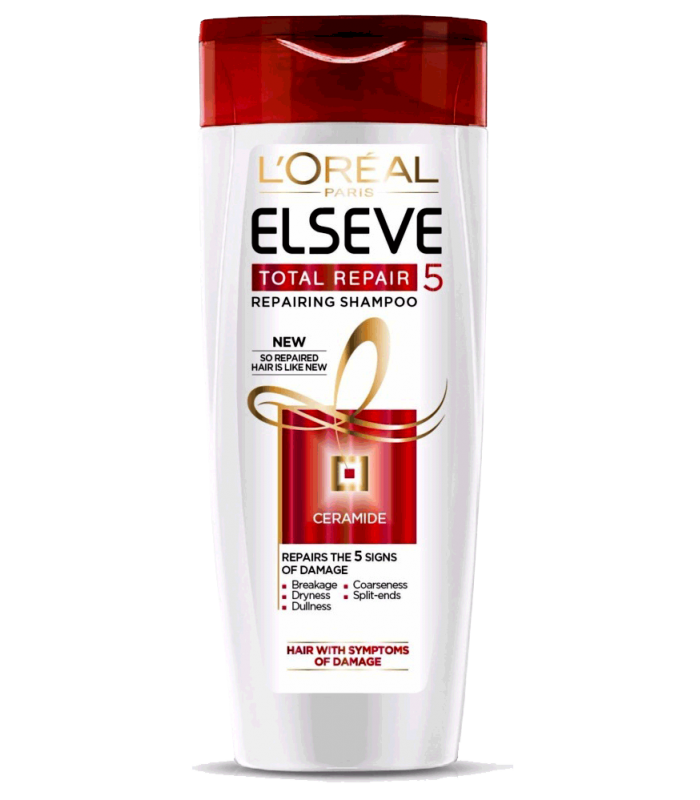 شامپو ترمیم کننده لورال مدل Elseve Total Repair 5 حجم450میل LOREAL
