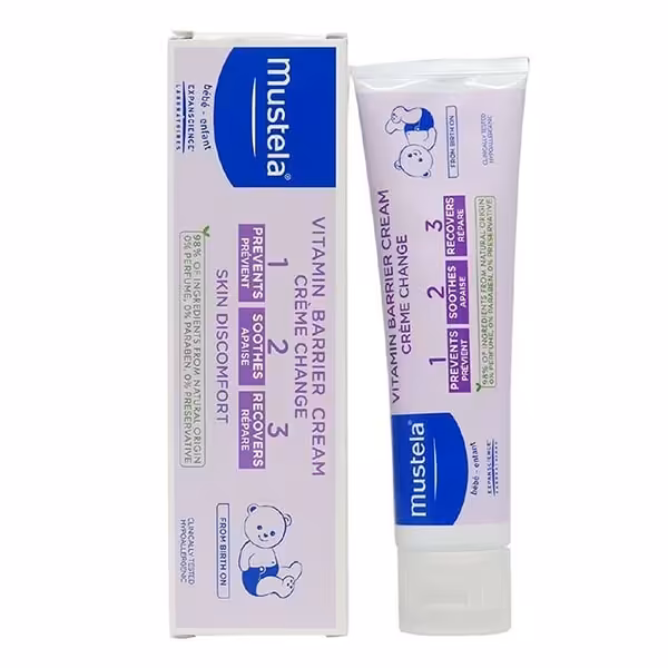 کرم سوختگی محافظ پای کودک بریر VB123 موستلا Mustela