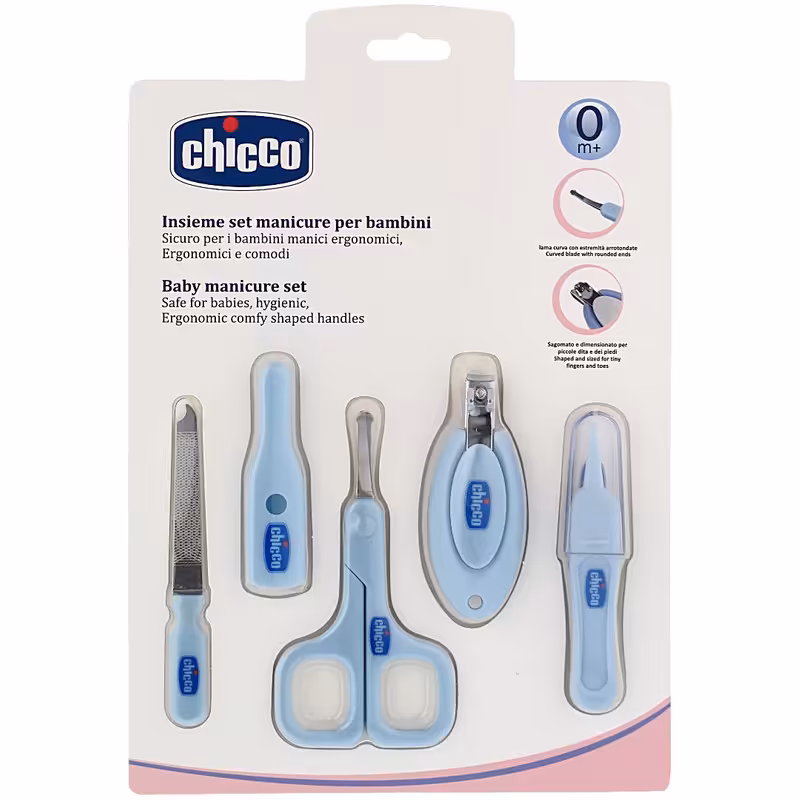 ست قیچی ناخن گیر و سوهان اصل چیکو Chicco
