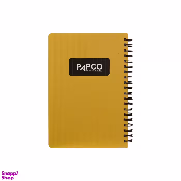 دفتر یادداشت متالیک پاپکو (Papco) رنگ طلایی