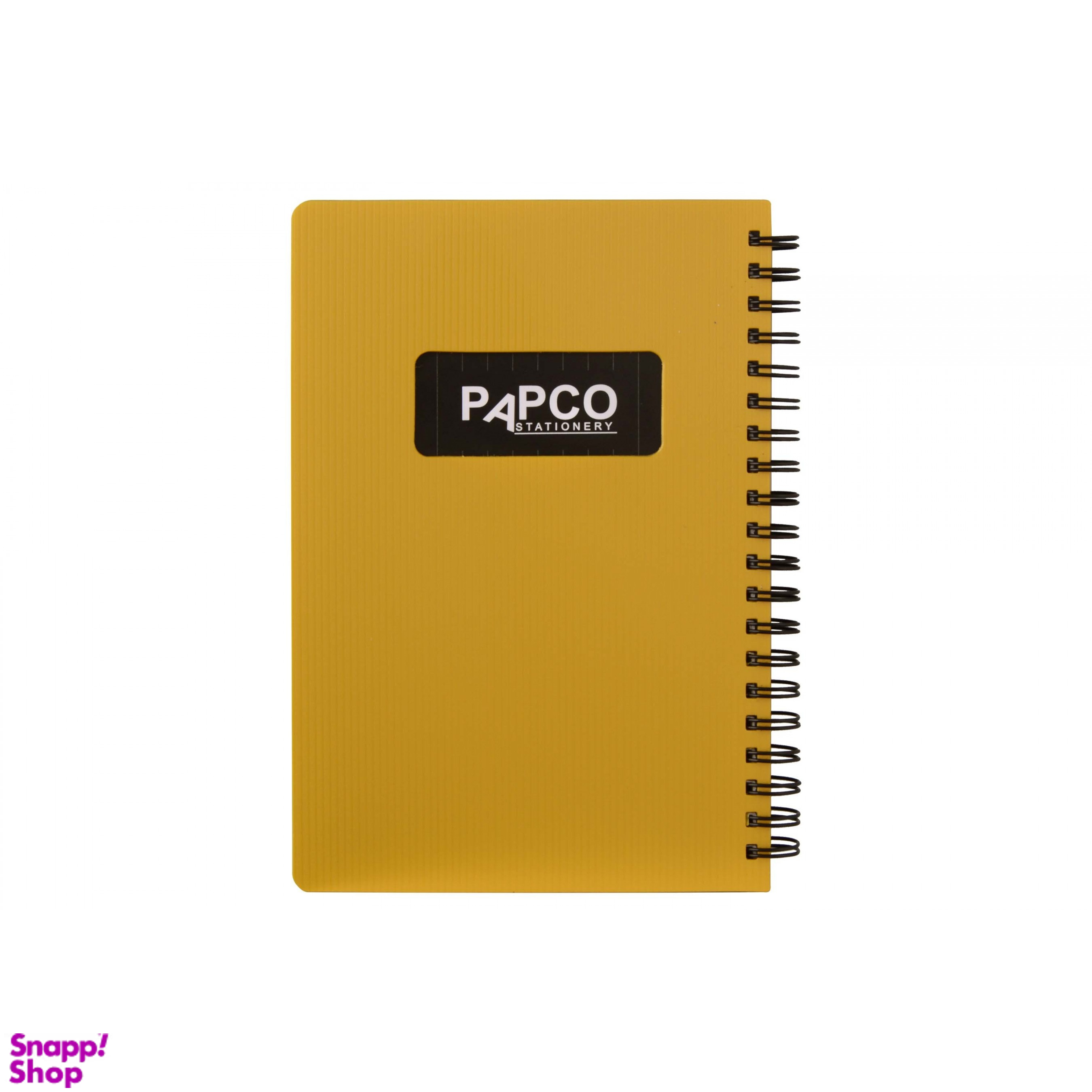 دفتر یادداشت متالیک پاپکو (Papco) رنگ طلایی