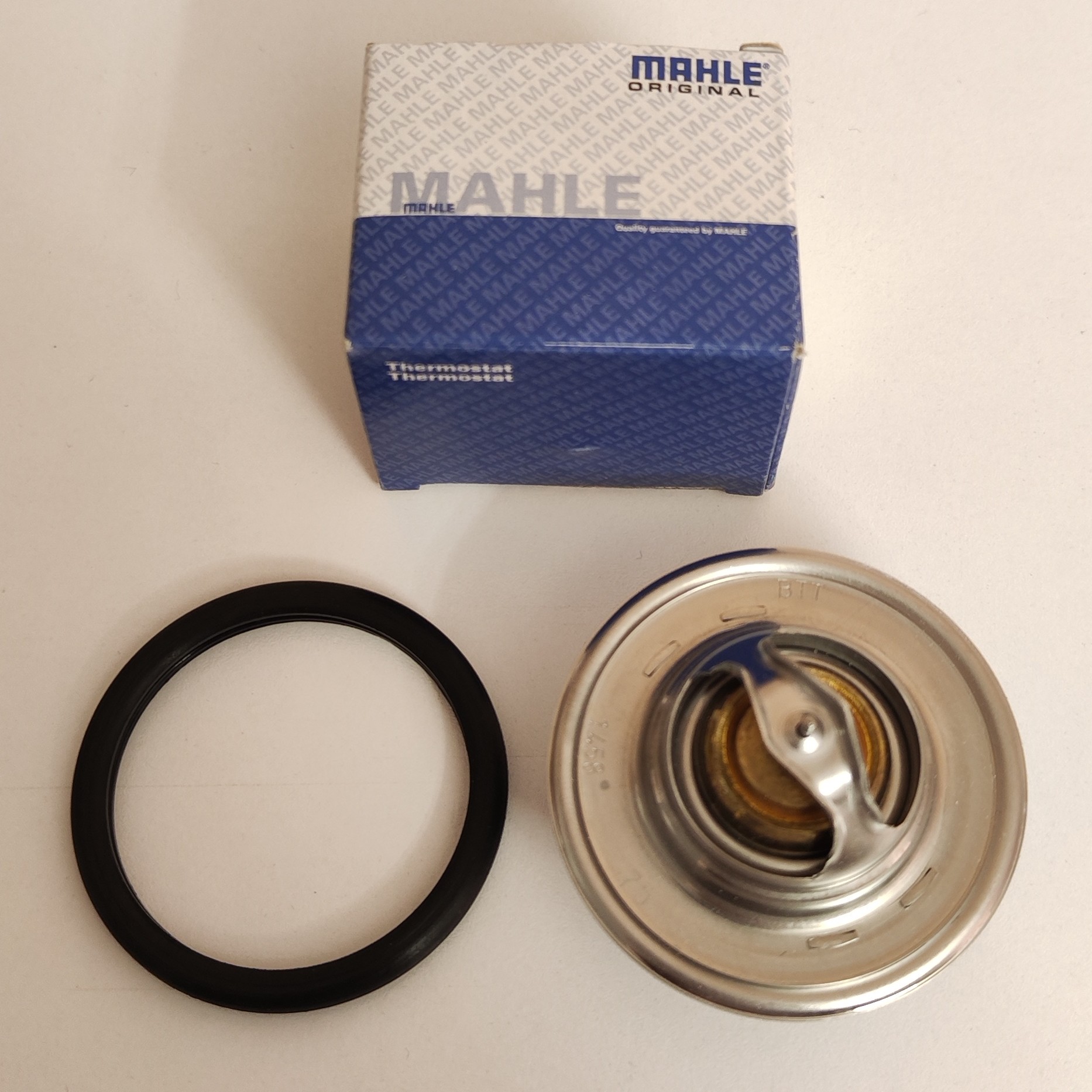 ترموستات پژو 405 MAHLE اورجینال 75 درجه با اورینگ