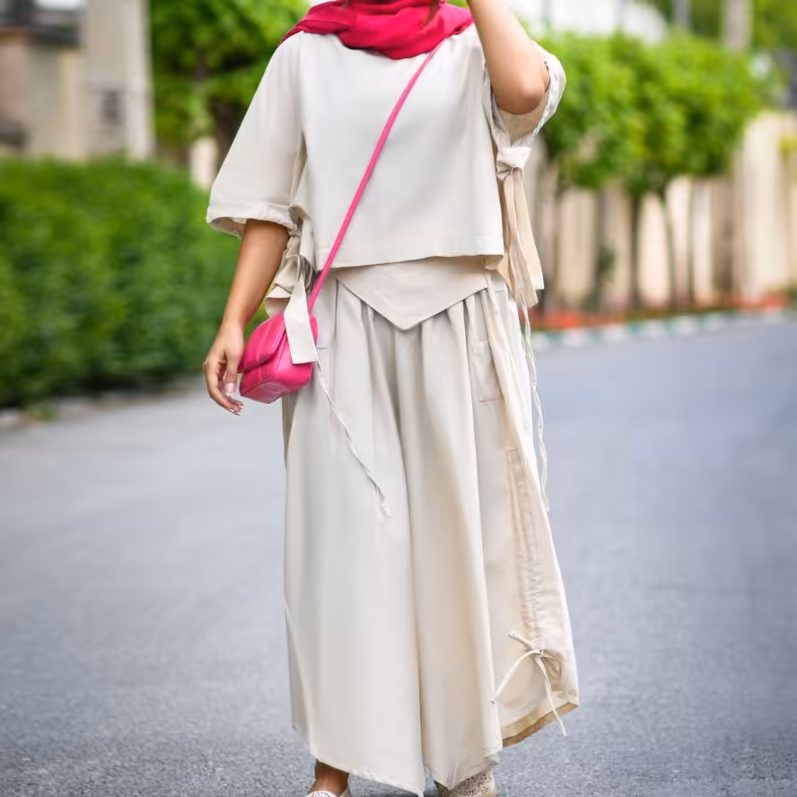 شومیز شلوار دامنی شیک