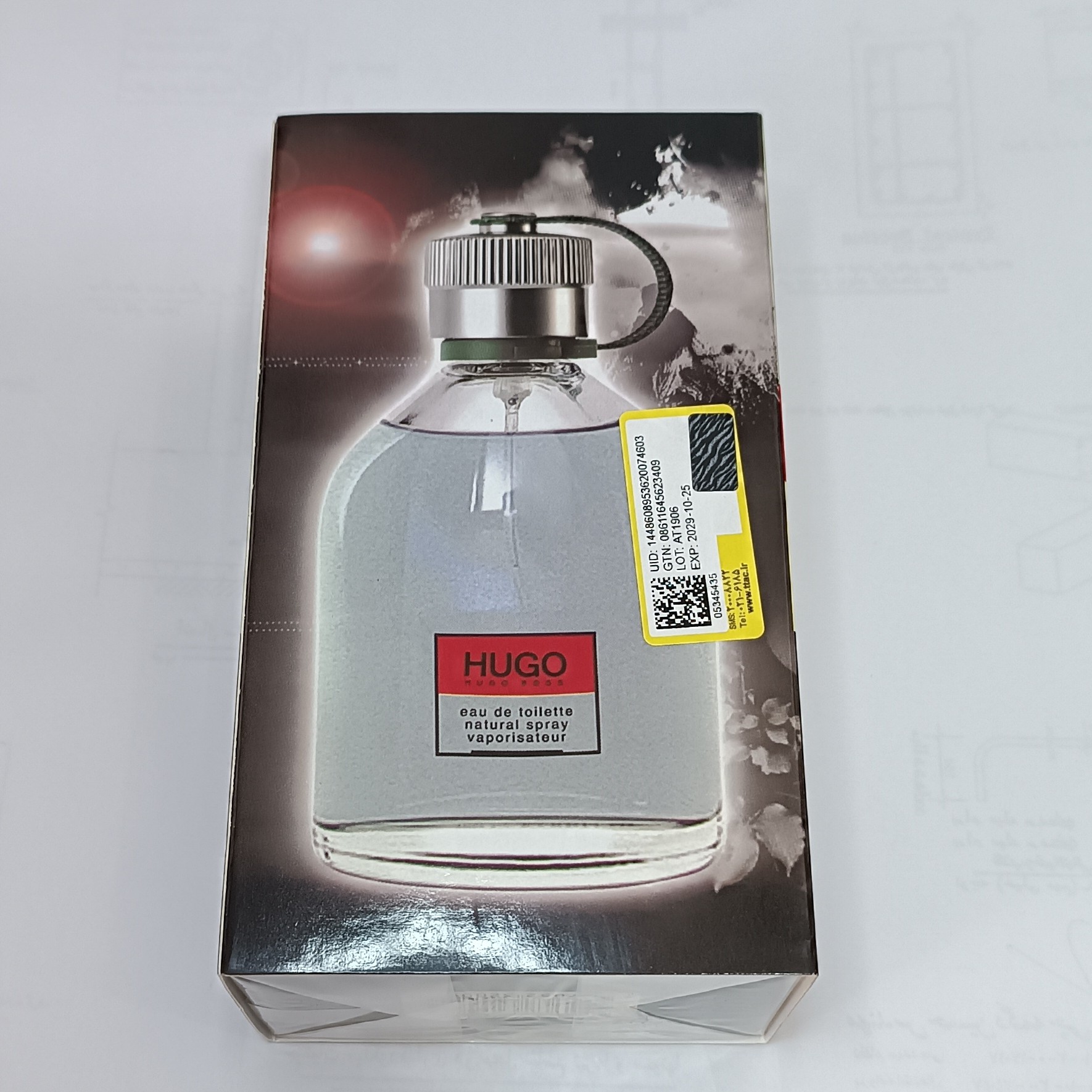 ادکلن هوگوبوس 100 میل hugobos perfume رایحه خنک مردانه عطر هوگوباس ادوپرفیوم هوگو مردانه عطر Hugo سبز اودکلن هو گو