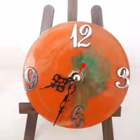 ساعت رومیزی رزینی هنری 7