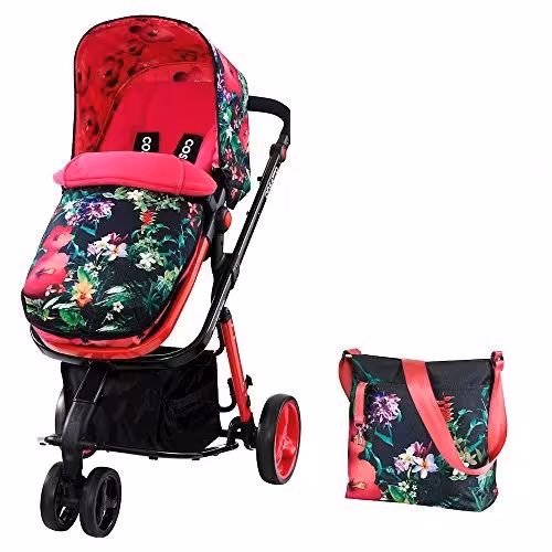 کالسکه سه چرخ سید متحرک و ساک لوازم روبه مادر شو کوزاتو مدل (CT3069) COSATTO