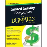 کتاب زبان اصلی Limited Liability Companies For Dummies اثر Jennifer Reuting