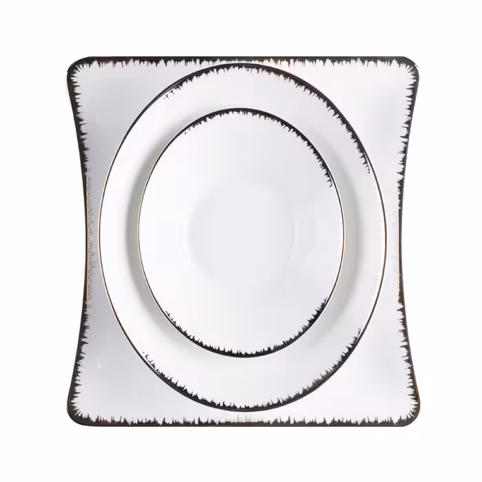 سرویس غذاخوری چینی زرین 6 نفره 30 پارچه رویال پلاتینی درجه عالی