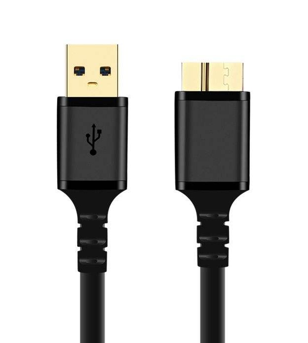 کابل تبدیل USB به microB کی نت پلاس مدل KP-C4017 طول 15متر