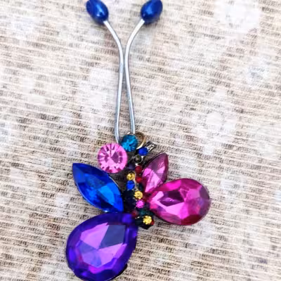 گیره حجاب رنگین کمان