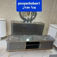 میز ال سی دی طرح بغل خم