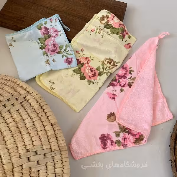 دستمال گلدار 3 عددی انگلیش هوم