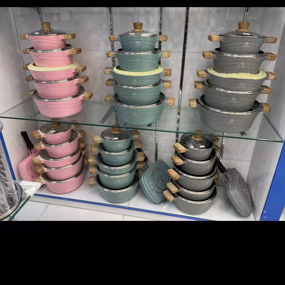 سرویس قابلمه وگاتی گرانیت سنگی
10 پارچه 

سه رنگ 

کیفیت فوق العاده عالی و تضمینی ..ارسال رایگان 