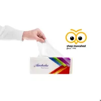 دستمال کاغذی اقتصادی مرحبا نرم(پک10 عددی 200برگ-100برگ دولا نرم) 