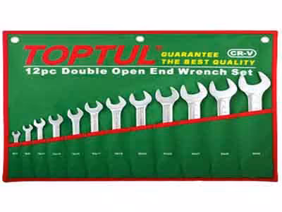 آچار های سری دو سر تخت 12 عددی تاپ تول TOPTUL