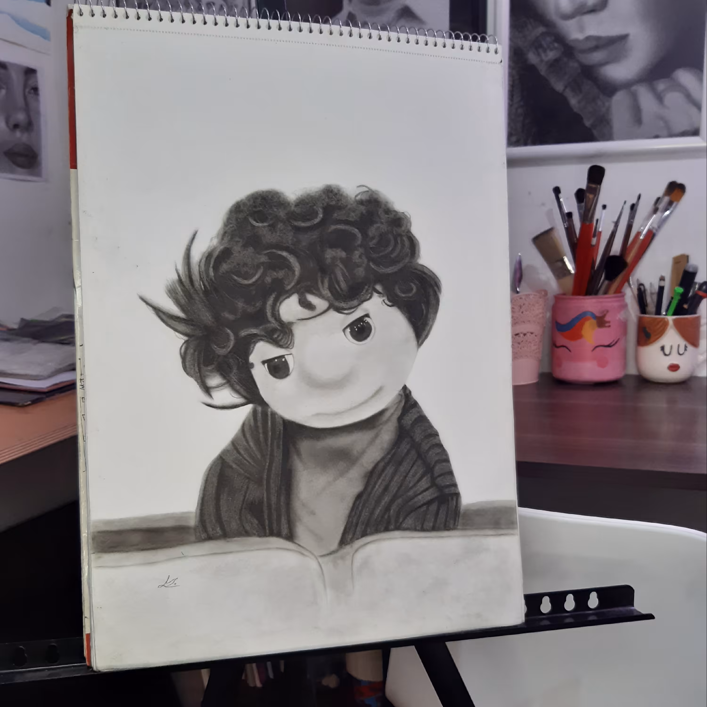 سفارش طراحی چهره سایزa3  بدون قاب