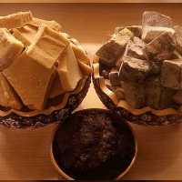 قره قوروت گوسفندی ایل عشایر سنگسر سمنان بسیار خوشمزه و لذیذ ترش و ملس (500گرم)