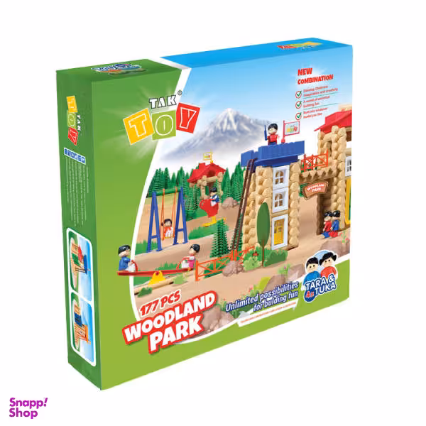 ساختنی تک توی مدل پارک جنگلی