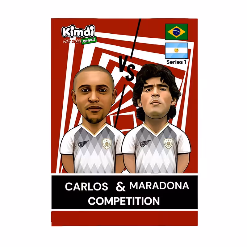 اسباب بازی شانسی کیمدی مدل کامپی مارادونا و کارلوس کد 0012