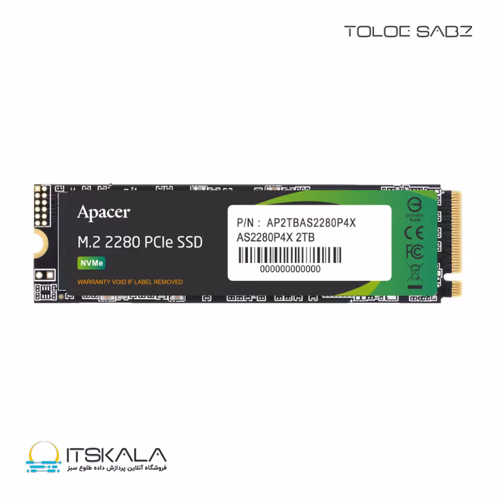 قیمت و خرید حافظه SSD اپیسر AS2280P4 ظرفیت 256 گیگابایت | ITSKALA