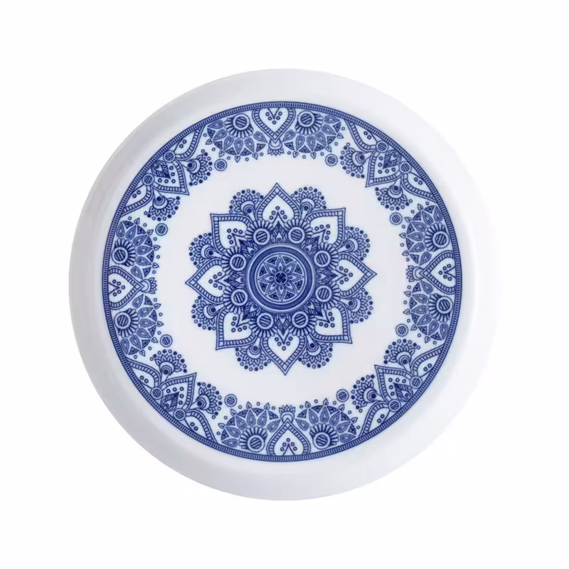 بشقاب تخت چینی زرین فرم اس پروجا (سایز 27)