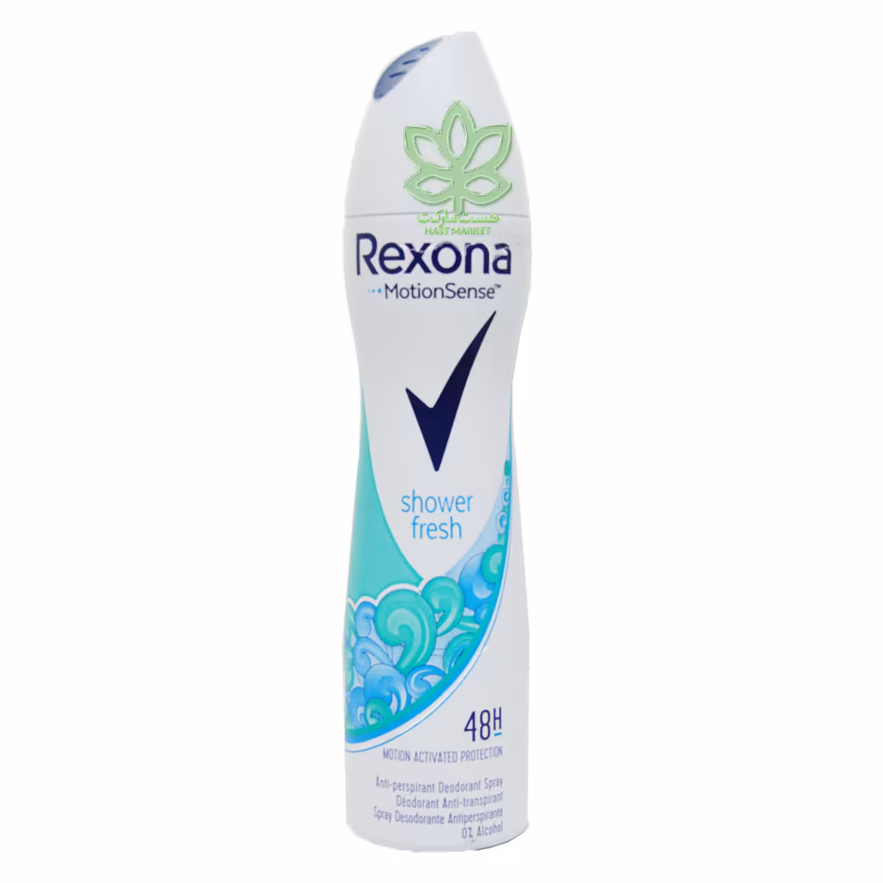 اسپری ضد تعریق شاور فرش بدون الکل 200 میل رکسونا - rexona