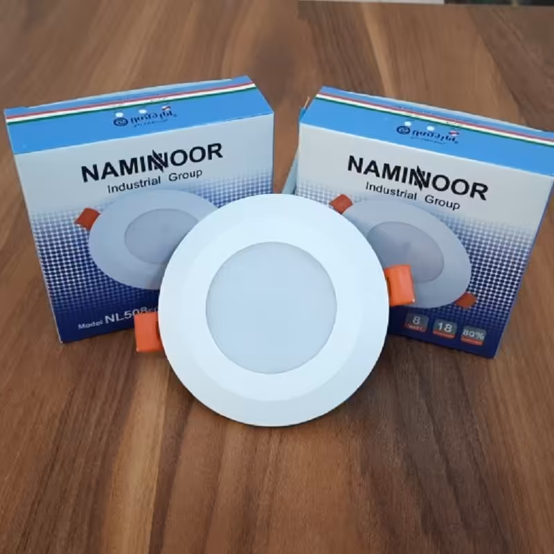 پنل هالوژن آفتابی 8 وات نامین نور