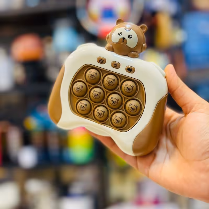 پاپت گیم موزیکال 
چراغ دار 
دارای چند حالت بازی بازی مخصوص سرگرمی و کم کردن استرس کودکان حتی بزر