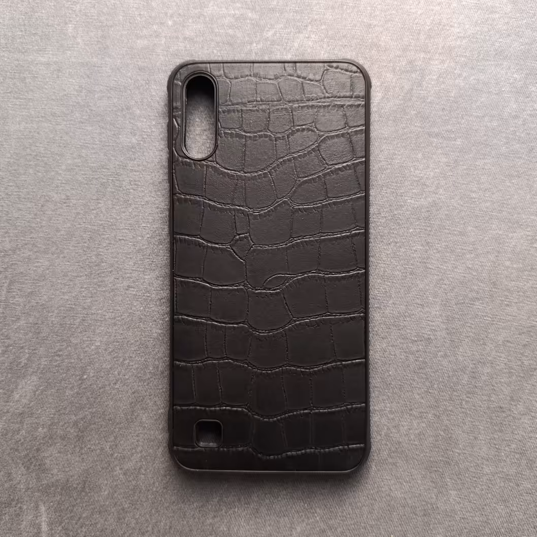 قاب  -  گارد  -  کاور طرح چرم کروکدیل ژله ای  مناسب برای سامسونگ آ10 Galaxy A10 (a 10) - سامسونگ ام 10  M10 (m 10)