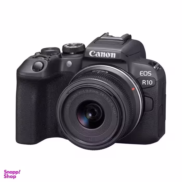 دوربین دیجیتال بدون آینه کانن مدل EOS R10 به همراه لنز 45-18