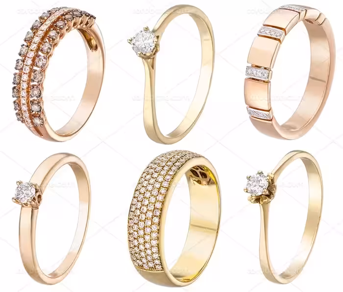 عکس با کیفیت انگشتر زنانه زیبا | گرافیک با طعم تربچه