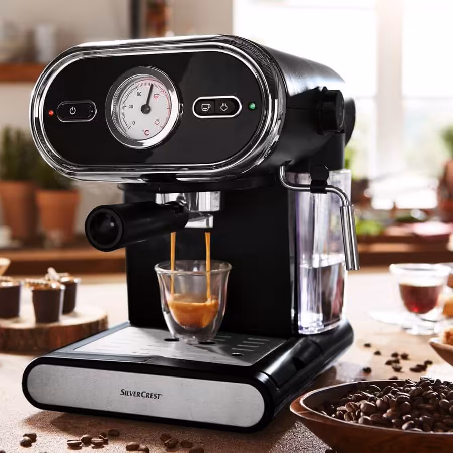 اسپرسو  ساز اکبند سیلور کرست Sem1100B3 حک شده ساخت  کشور آلمان 

